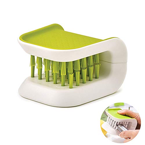 Blade Brush Knife Cleaner Non-Slip Cutlery Cleaner Brush Kitchen Washing Chopsticks Knife