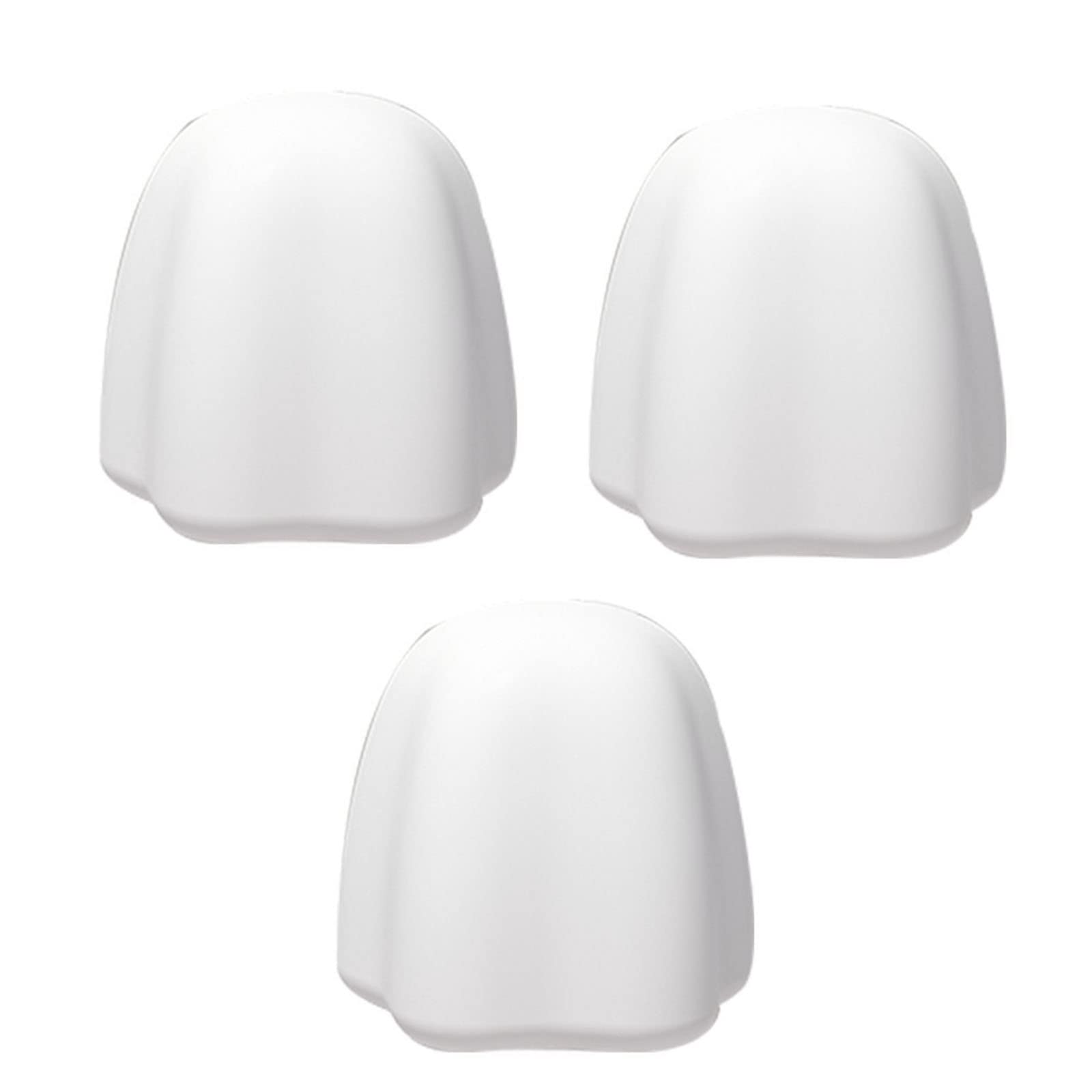 DRAGONRUN Toothpaste Cap Funny Silicone Self Sealing Toothpaste Cap ?Self Closing Toothpaste Cap Toothpaste Dispenser for Kids, White