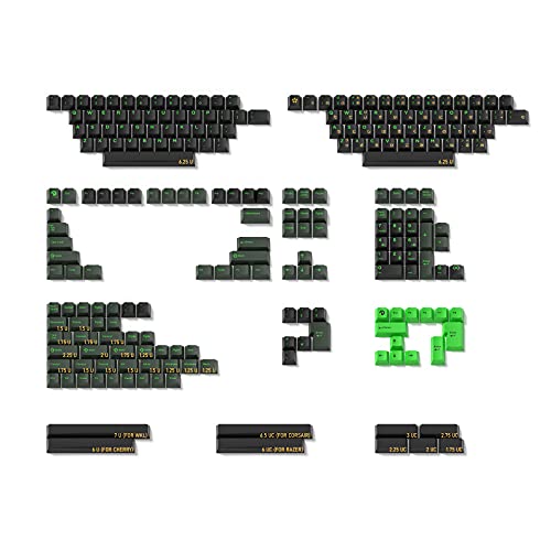 KPREPUBLIC Domikey Cherry Profile abs �_�u���V���b�g�L�[�L���b�v �Z�~�R���_�N�^�[ �I�[���C������ MX�X�e���L�[�{�[�h60 87 104 xd64 xd68 BM60 BM65 (CherryProfile Semi