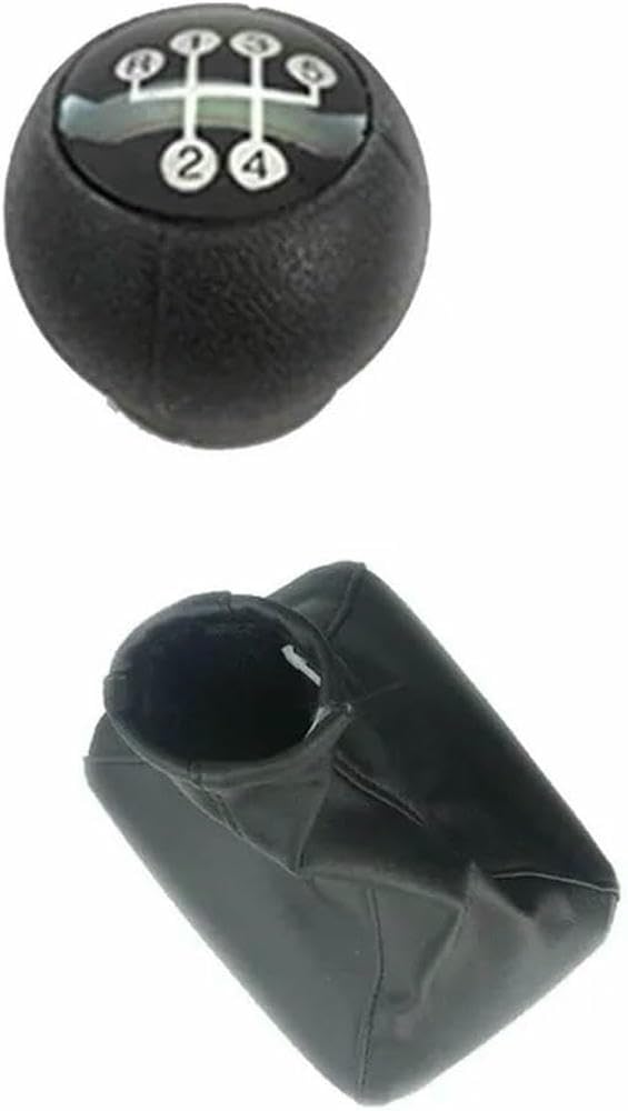 Gznbb Gear Knob And Boot Car Manual Gear Shift Knob Boot Cover Gaiter Lever Shifter Handle Stick, For Opel Meriva A 2003-2009 2010