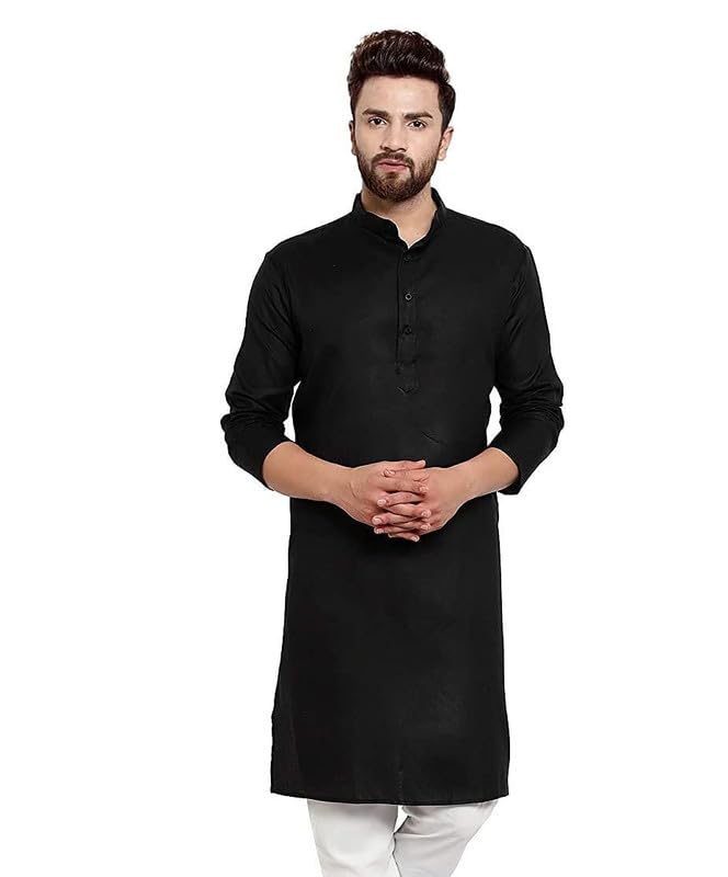 Image of WESTCORE Men's Cotton Kurta Combo - Pack of 2 | Traditional Ethnic Wear for Festivals & Celebrations
