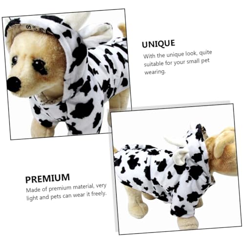 Disfraz de Vaca para Perro Talla L miniatura 3