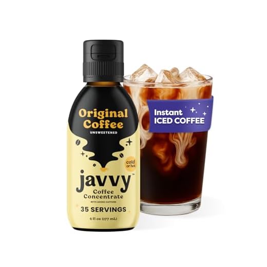 Javy Coffee Concentrate, Perfect for Instant Iced Coffee and Cold Brewed Coffee.