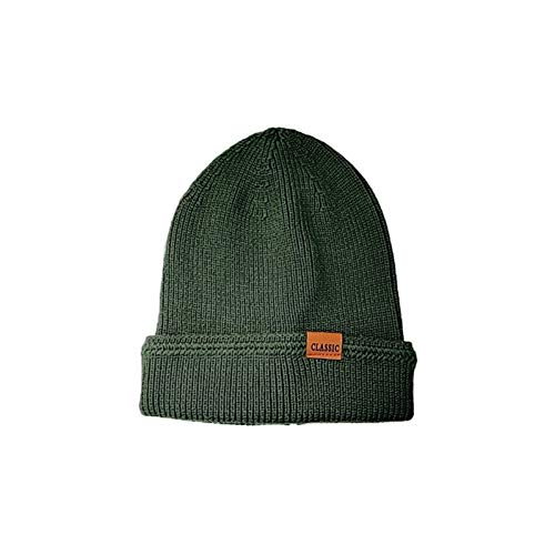 Bonnet tricoté pour homme style moderne - Chapeau d'automne et hiver doux