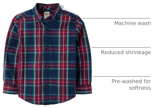 Image of Gymboree Boys' and Toddler Long Sleeve Button Up Shirt