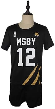 ハイキュー MSBY ブラックジャッカル ジャージ Lサイズ ② ハイキュー‼︎MSBYブラックジャッカル ジャージ【サイズM