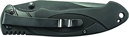 smith amp wesson extreme ops swa25 78in high carbon ss folding knife with 33in clip point blade and aluminum handle for outdoor tactical survival and edc