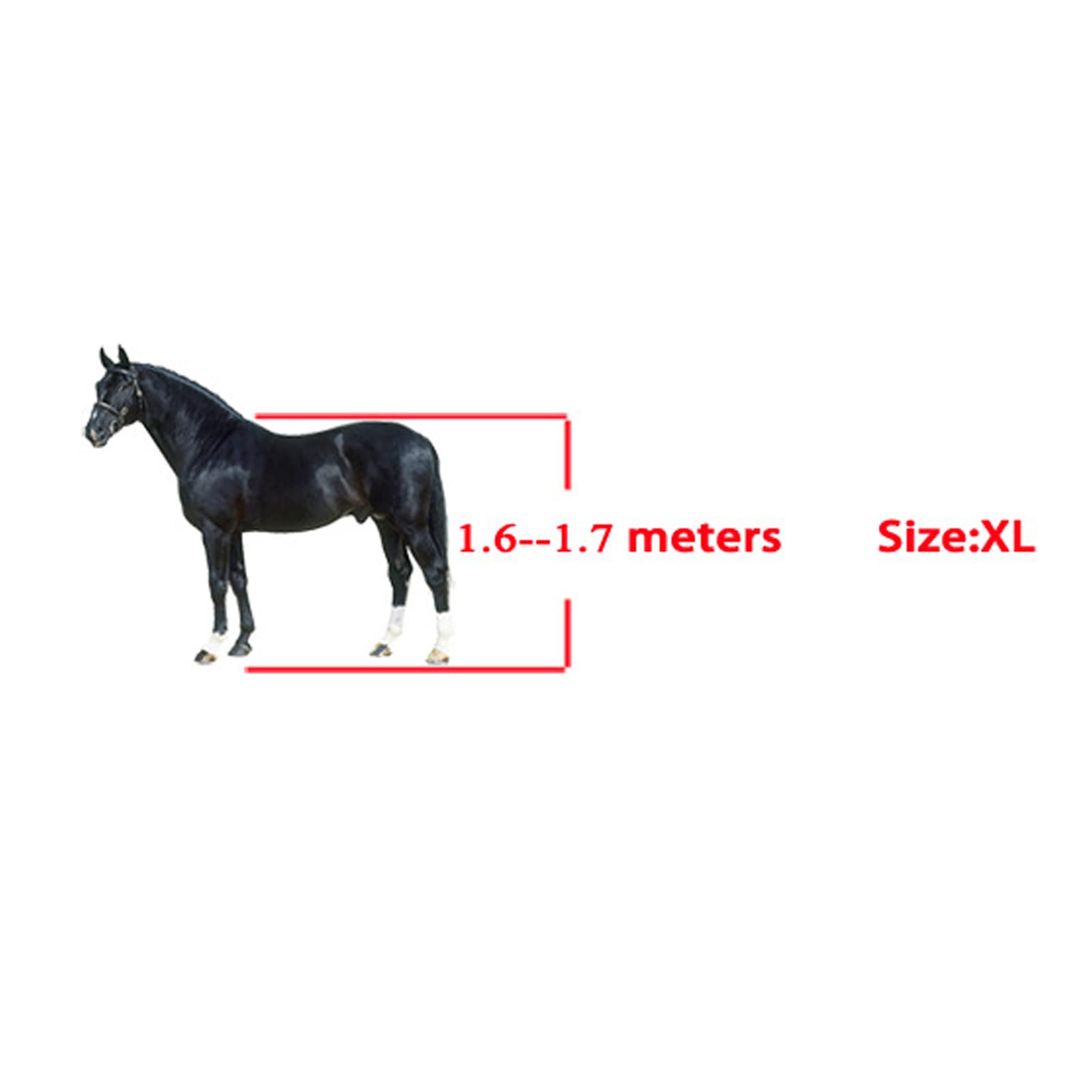 Botas de tendón de salto con frente abierto, 4 piezas de botas de soporte para tendones de caballo, botas ajustables de primera calidad para uso diario ecuestre y ejercicio