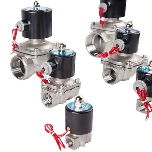 Électrovanne 230V CA en acier inoxydable NF 1,5 pouce anti-fuite eau - 5