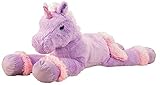 BRUBAKER Peluche Gigante - Unicornio - Longitud 110 cm - Lila Rosa