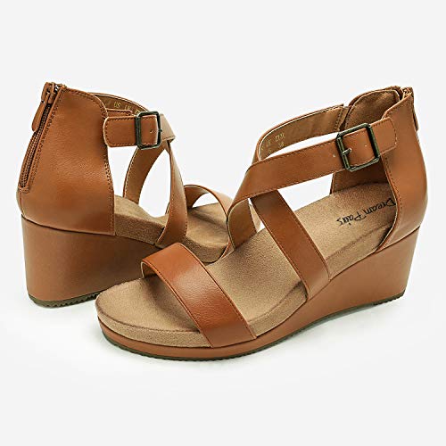 Image of DREAM PAIRS Women's Wedge Platform Summer Sandals