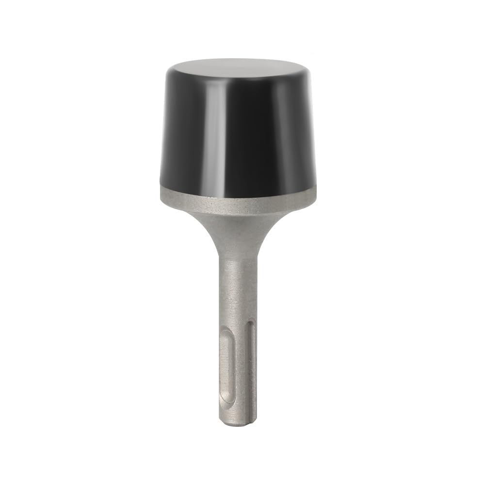 Rubber Mallet Hammer with SDS-Plus Handle Round Shank Power Mallet Hand Tool Compatible with All SDS-PLUS Hammer Drills for Woodworking Flooring