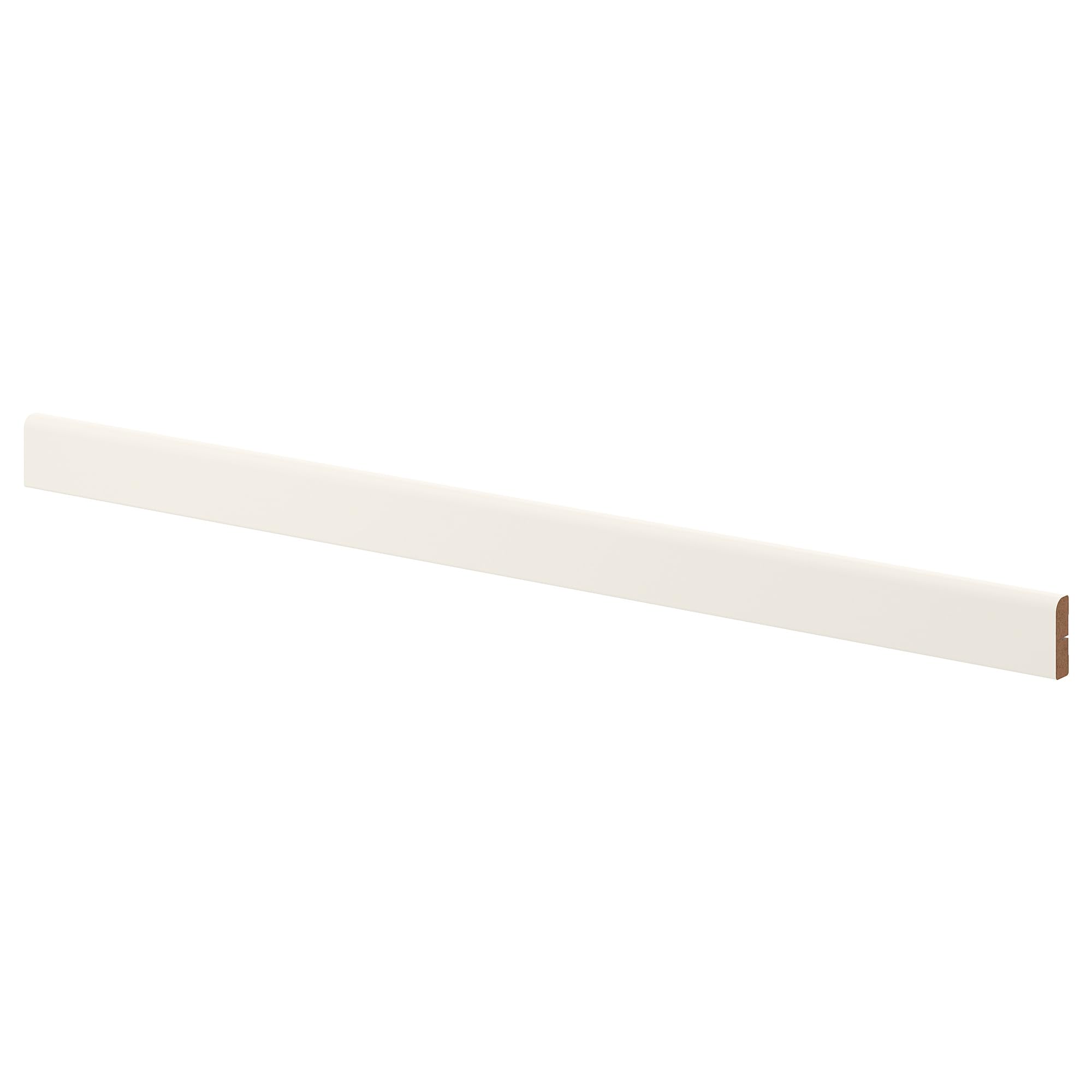 Bande décorative arrondie FÖRBÄTTRA blanc cassé 221 cm moulure de finition