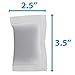iTouchless 3-Pack Compact Bathroom Absorbs Garbage Smells, All Natural Activated Carbon, 2.5-4 Gallon Small Trash Cans, Wastebins Absorbx Odor Filters (8CF03-3)