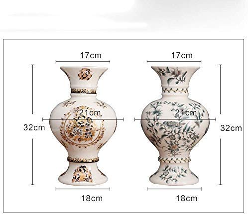 Vase en céramique craquelée MU salon et table arrangement fleurs