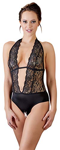 Ensemble de lingerie sexy menthe Cottelli Collection avec string ouvert - 2