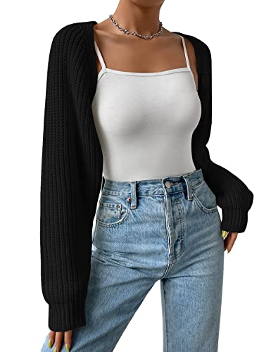 Verdusa Women's Y2k Cropped Cardigan Sweaters...
