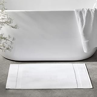 Amazon Aware 100% Organic Cotton Bath Mat - 50 x 80 cm, White