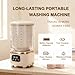 Underwear Washing Machine,Portable Washer & Spin Dryer Combo,Mini Washing Rechargeable Cordless Washing Deep Cleans Small Clothes Small Clothes for Apartment, Dorm, Travel & Hotel Use (2 L capacity)