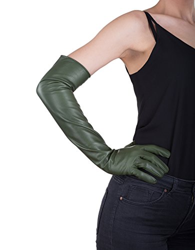 Parisi gloves - guanti lunghi di morbida nappa