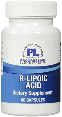 Progressive Labs R-Lipoic Acid Supplement, 60 Count by Progressive Labs