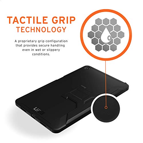 Urban Armor Gear Uag Lg G Pad 5 10.1, Tablet Case With Built-In Kickstand, Scout Feather-Light Rugged [Black] Military Drop Tested Case #TOP5