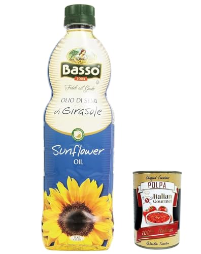 Basso Olio di girasole - Aceite de girasol (3 unidades, 1 L, 400 g)