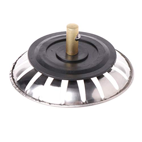 Colador de acero inoxidable para fregadero de cocina miniatura 4
