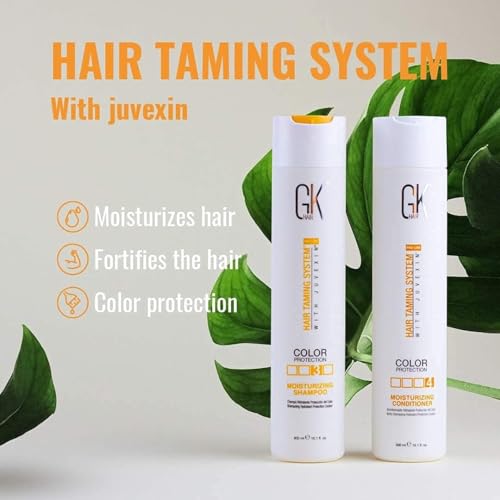 Image of Global Keratin GK Hair Moisturizing Shampoo & Conditioner (300ML + 300ML) - 600ML