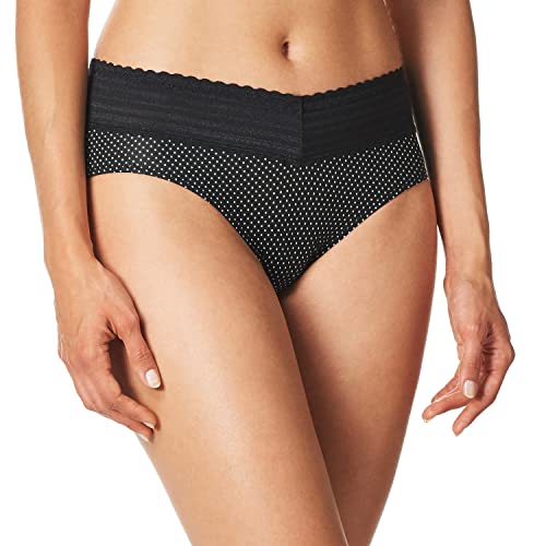 Image of Warner's womens No Pinching No Problems Dig-free Comfort Waist With Lace Microfiber Hipster 5609j