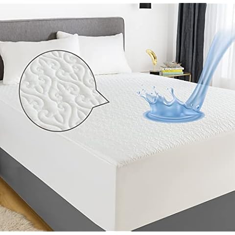 SUSYBAO Waterproof Queen Size Mattress Protector Cover