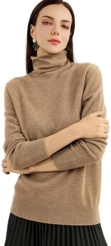 <h3>Pure Cashmere Turtleneck Sweater</h3>