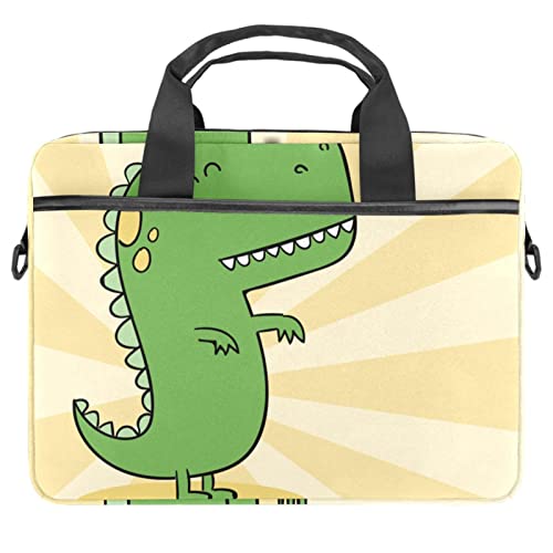 Sacoche ordinateur portable 13-14 pouces motif dinosaure multicolore
