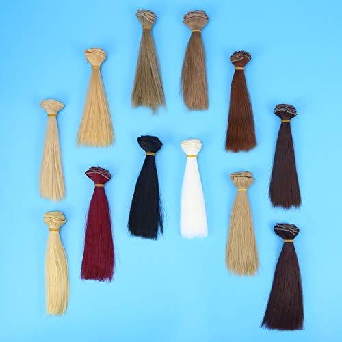 Supvox - Parrucche per bambole fai da te, con