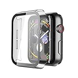 Capa Silicone Incolor com Película 5D Compatível Apple Watch 7 (45mm)