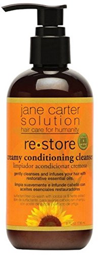 Jane Carter Solution Restore Creamy Conditioning Cleanser, 8 Ounce