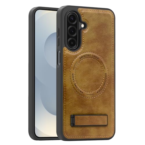 Image of Lunivop for Samsung Galaxy A17 5G Phone Case 6.7 inch PU Leather Brown