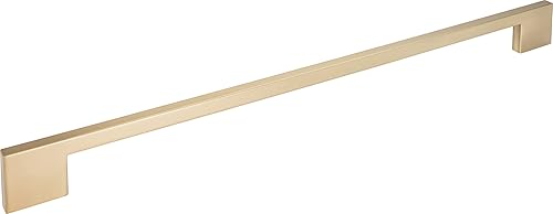 Miniatura 4 de Atlas Homewares AP12-SL Sutton Place Collection - Tirador cuadrado fino (18.0 in, acabado pizarra)