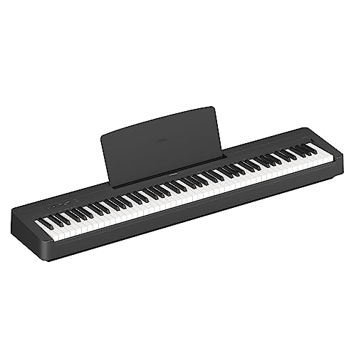 Image of Yamaha P-143 Digital Piano Bundle, Includes 88-Key Weighted Musical Keyboard, Stand, Bench, Music Rest, and Sustain Foot Switch (P143LXB) | 88 Ghc Weighted Keys, Cfiiis Grand Voice, Includes L-100b Stand, PKBB1 Bench, Music Rest, Sustain Switch