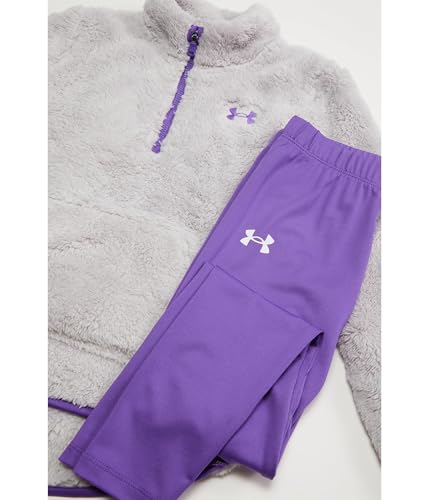 Image of Under Armour Girls' 2-piece Sweatshirt and Leggings Outfit Set