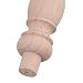BQLZR H-81 haya madera inacabada Craft Spindles Wood Spindle Balaustre para muebles...
