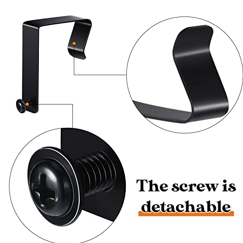 4 Pcs Universal Partition Hanger Set Office Cubicle Whiteboard Hanger Metal Cubicle Accessories Cubicle Hooks Over The Door Mirror Hooks Adjusted To Fit 1.5 To 2.5 Inch Thickness Panels For Wall Panel #TOP5