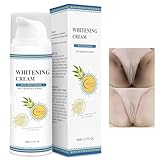 Skin Whitening Cream Bleaching Cream for Body Intimate Area, Private Parts, Underarm, Knees, Elbows, Inner Thigh, Bikini Areas, Bikini Line, Lightening Dark Spot Remover For Intimate Part (1.7FL OZ)