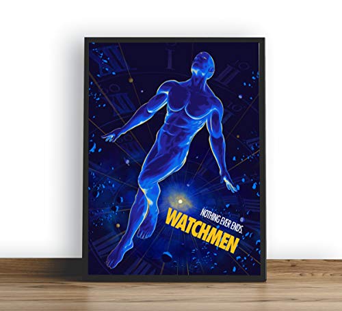 Quadro Decorativo Poster Watchmen Nothing Ever Ends