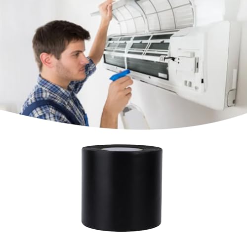 Segutage Wickelband Klimaanlage, PVC Klimaanlagen Rohrisolierung Klebeband Klima Rohrleitung Band Zum Ummantelt Isolierband für Heizungsrohre Außenbereich