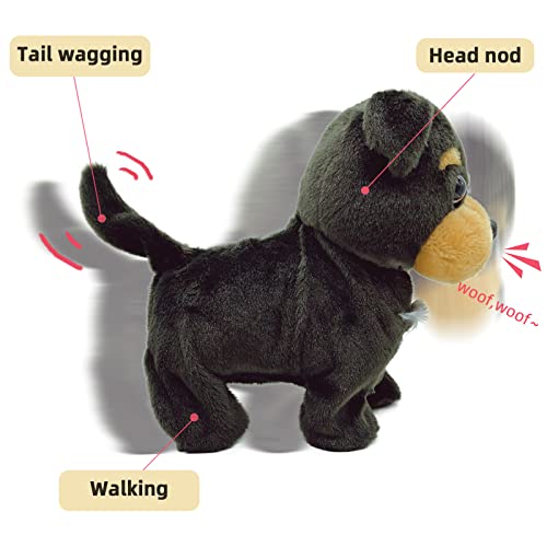 Yh Yuhung NO. 002 Walking And Barking Toy Dog With Remote Control Leash Puppy Interactive Stuffed Animated Dog Toys thumb #3