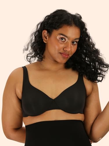 Image of Women Underwired Minimizer Bra with Adjustable Straps | Seamless and Invisible | Non-Padded Full Coverage and Breathable Bra | Light Minimising Effect