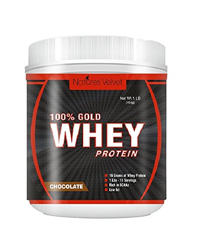 Image of Natures Velvet Lifecare Gold Standard 100% Whey, Double Rich Chocolate, 1lb - Pack of 1