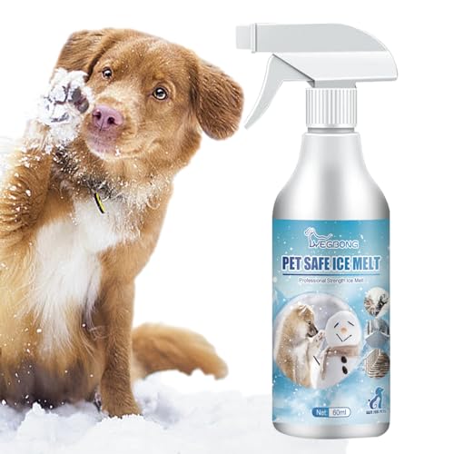 bellv Ice Melt - Derretidor de hielo seguro para mascotas y descongelador seguro para hormigón, derretimiento de hielo seguro para mascotas, alternativa de sal de nieve de invierno para derretir
