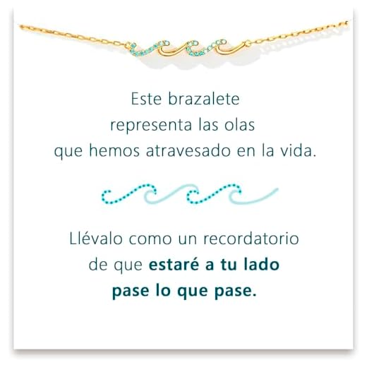 SOFIA FERRER Regalos Amigas Originales, Pulsera Mujer Plata, Regalo Mujer Cumpleaños, Pulseras de Plata, Regalos Para Amigas, Hermana, Pareja, Aniversario, Amistad (RECORDATORIO)